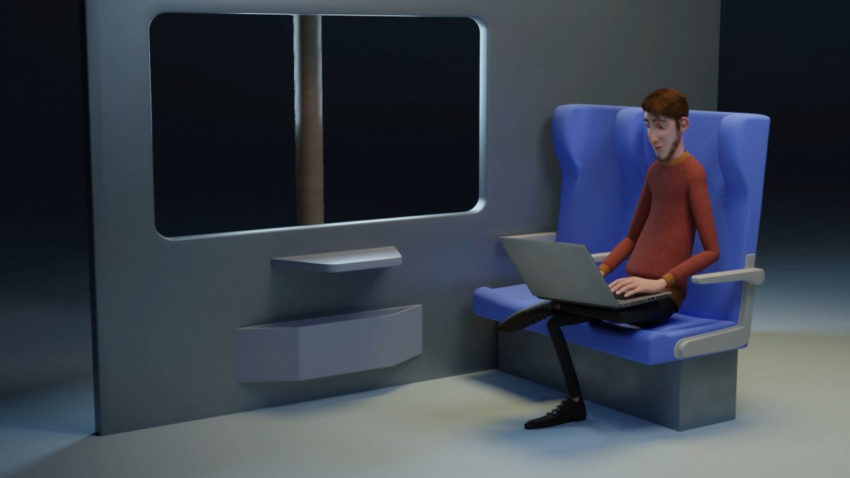 Sledování TV explainer animace - LB animations